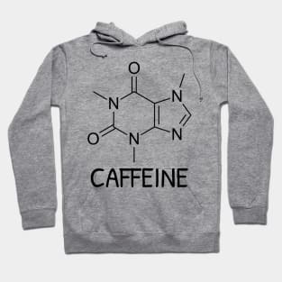 Caffeine Chemical Structure Hoodie